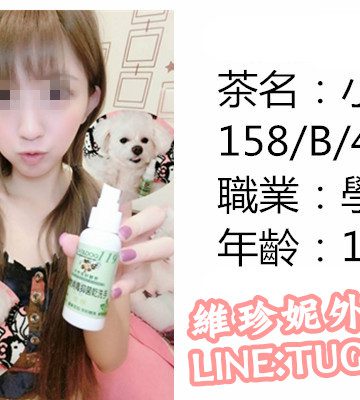 桃園外送茶妹-十九歲青茶<br />小小 158.B.19